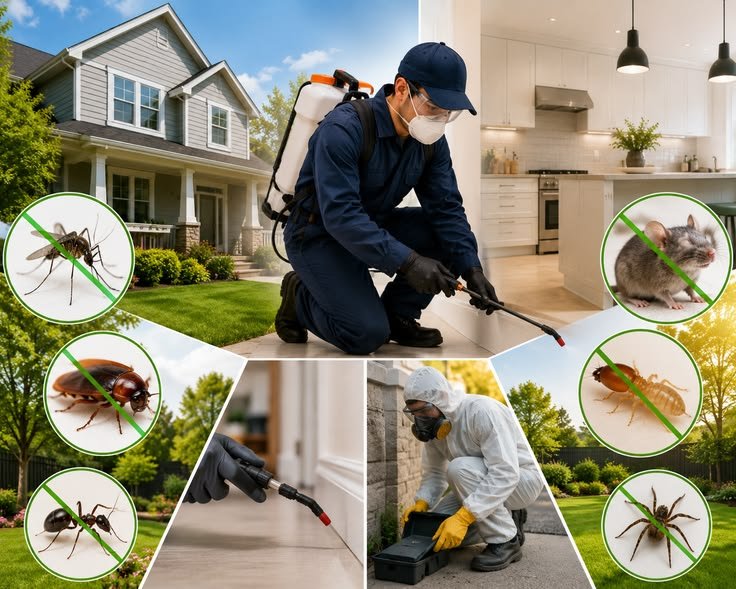 Clean residential interior and property maintenance